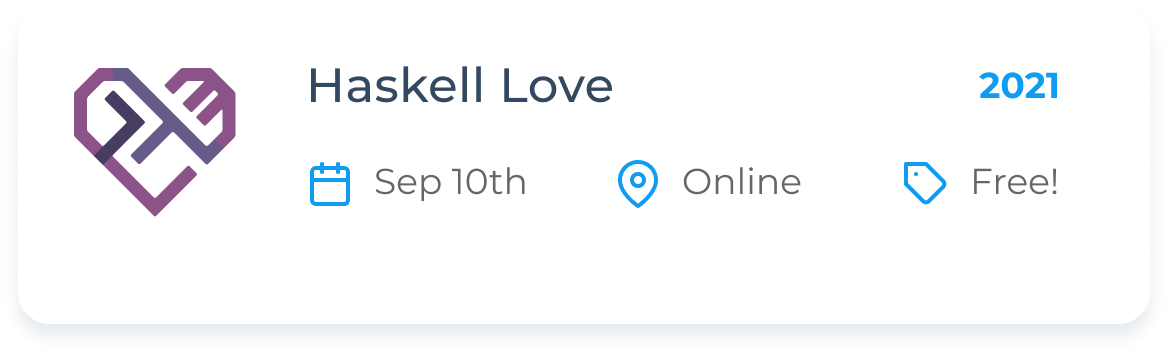 Haskell 2021